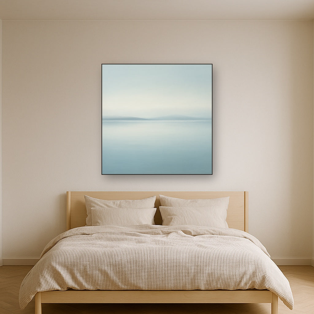 Glass Horizon over Quiet Arctic Waters No. 8 Oil Painting - View 3