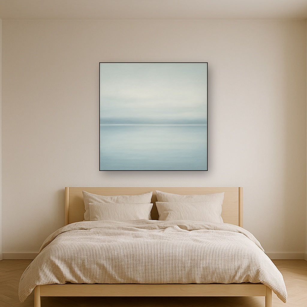 Glass Horizon over Quiet Arctic Waters No. 7 Oil Painting - View 3
