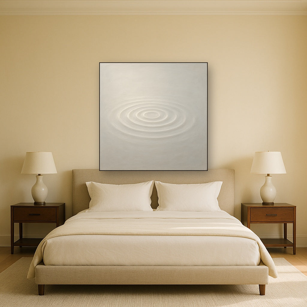 Soft Ripple Surface Glaze No. 10 - Modern Fine Art Oil Painting - View 3