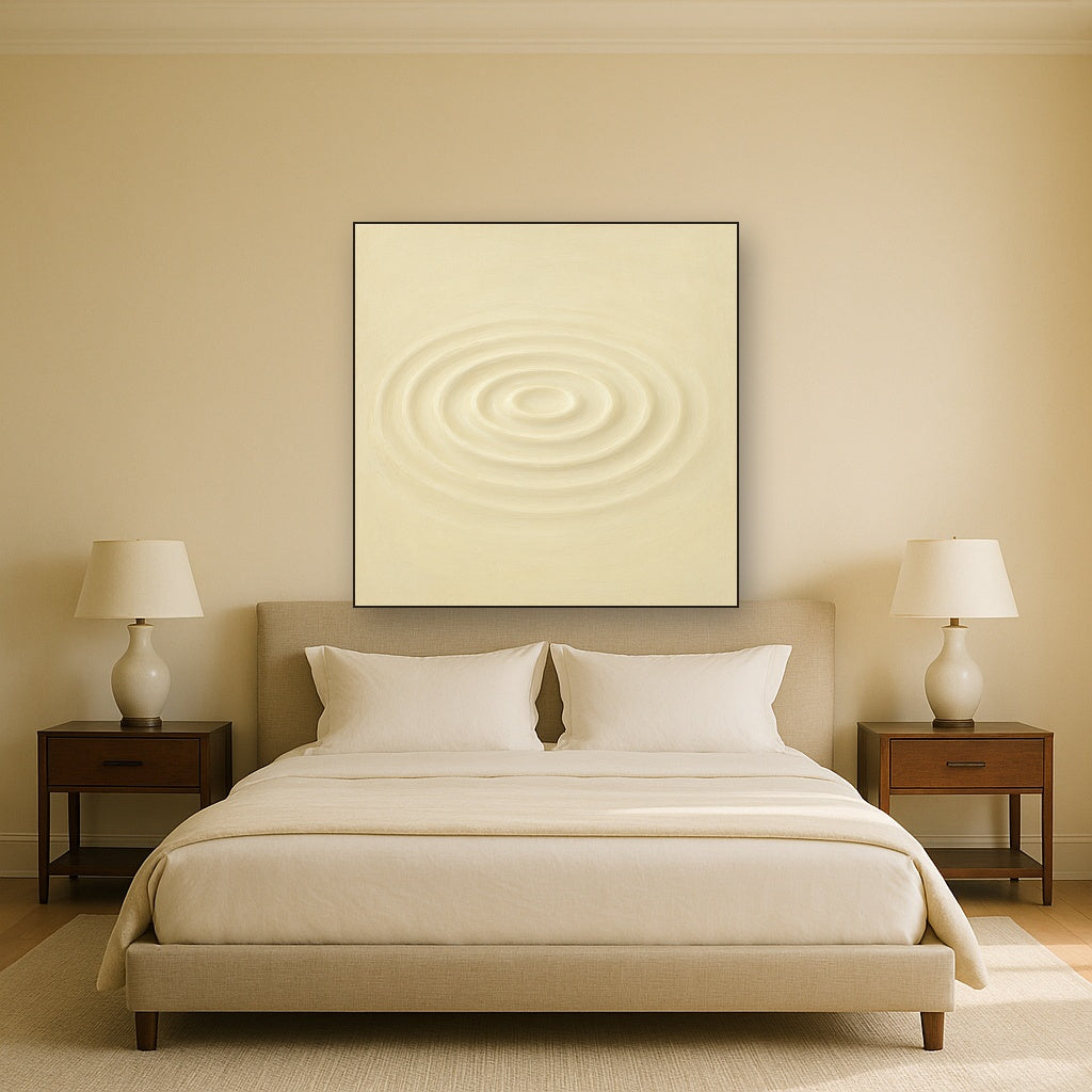 Soft Ripple Surface Glaze No. 10 - Modern Fine Art Oil Painting - View 3