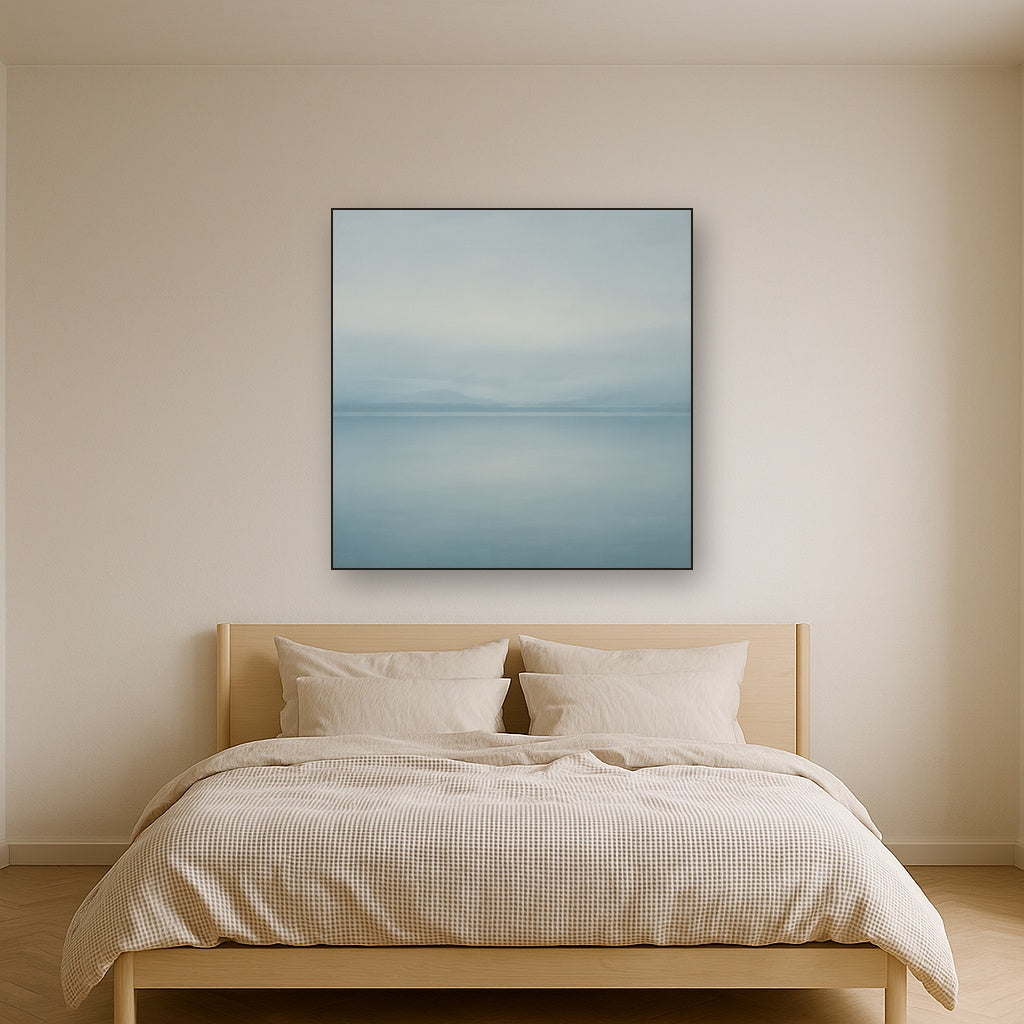 Glass Horizon over Quiet Arctic Waters No. 2 Oil Painting - View 3