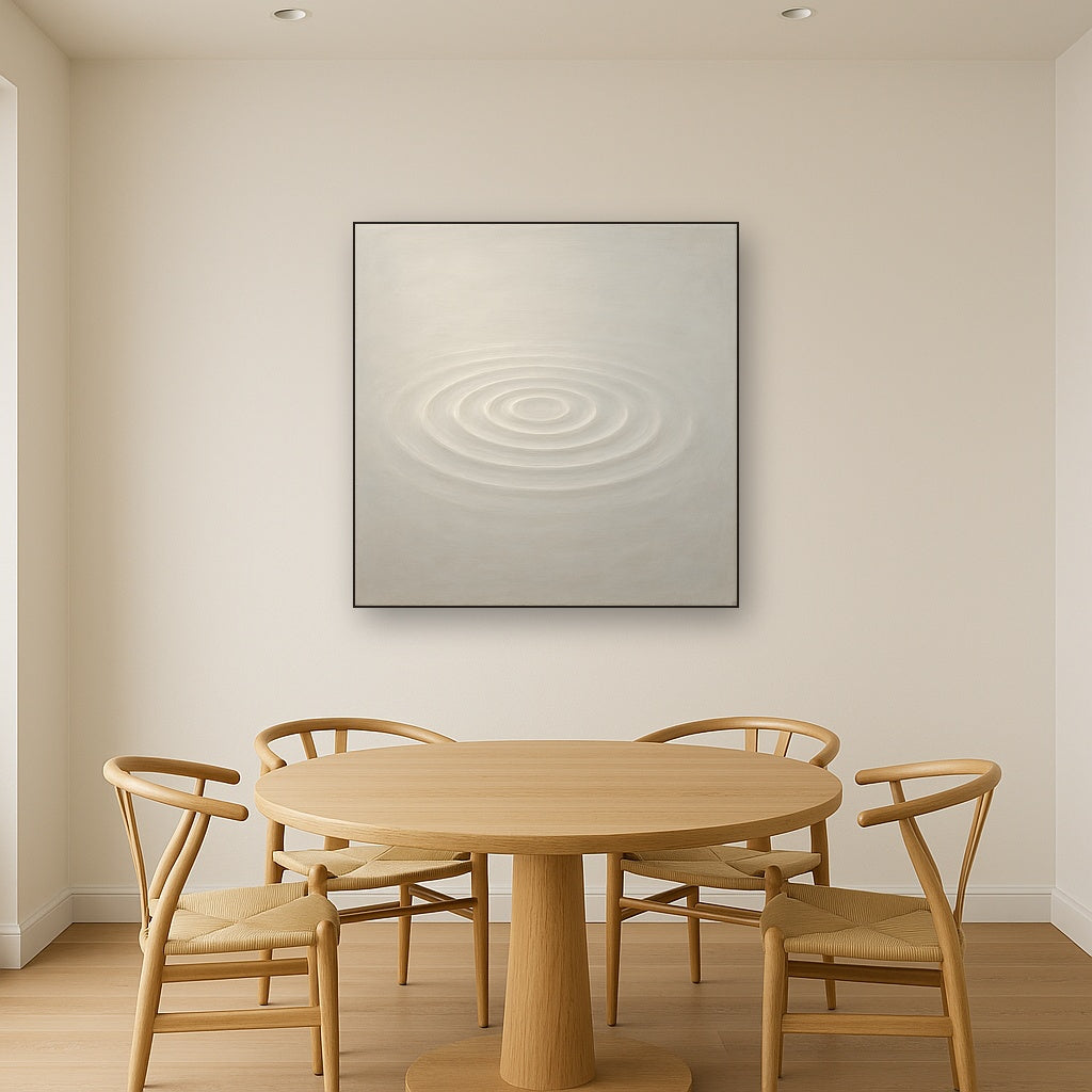 Soft Ripple Surface Glaze No. 10 - Modern Fine Art Oil Painting - View 4