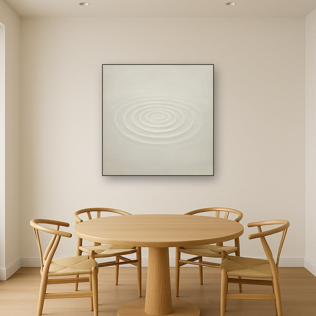Soft Ripple Surface Glaze No. 10 - Modern Fine Art Oil Painting - View 4