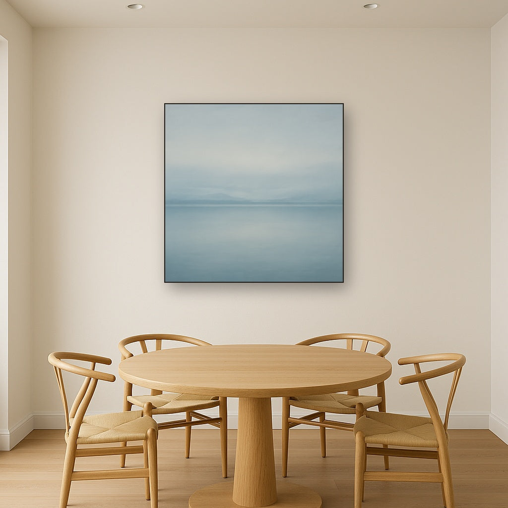 Glass Horizon over Quiet Arctic Waters No. 2 Oil Painting - View 4