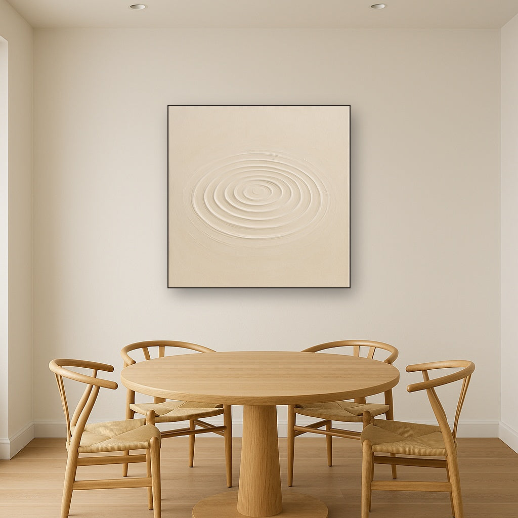 Soft Ripple Surface Glaze No. 10 - Modern Fine Art Oil Painting - View 4