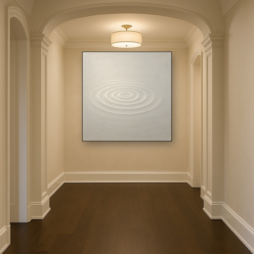 Soft Ripple Surface Glaze No. 10 - Modern Fine Art Oil Painting - View 5