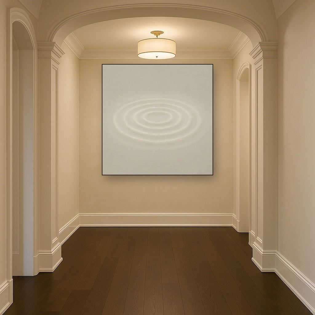 Soft Ripple Surface Glaze No. 10 - Modern Fine Art Oil Painting - View 5