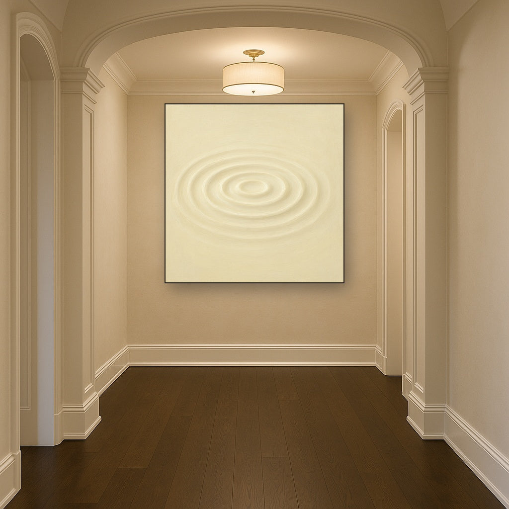Soft Ripple Surface Glaze No. 10 - Modern Fine Art Oil Painting - View 5