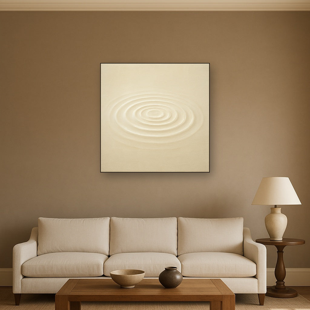 Soft Ripple Surface Glaze No. 10 - Modern Fine Art Oil Painting - View 2