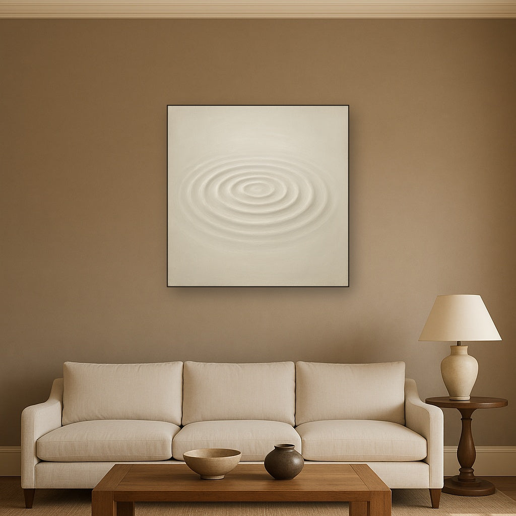 Soft Ripple Surface Glaze No. 10 - Modern Fine Art Oil Painting - View 2
