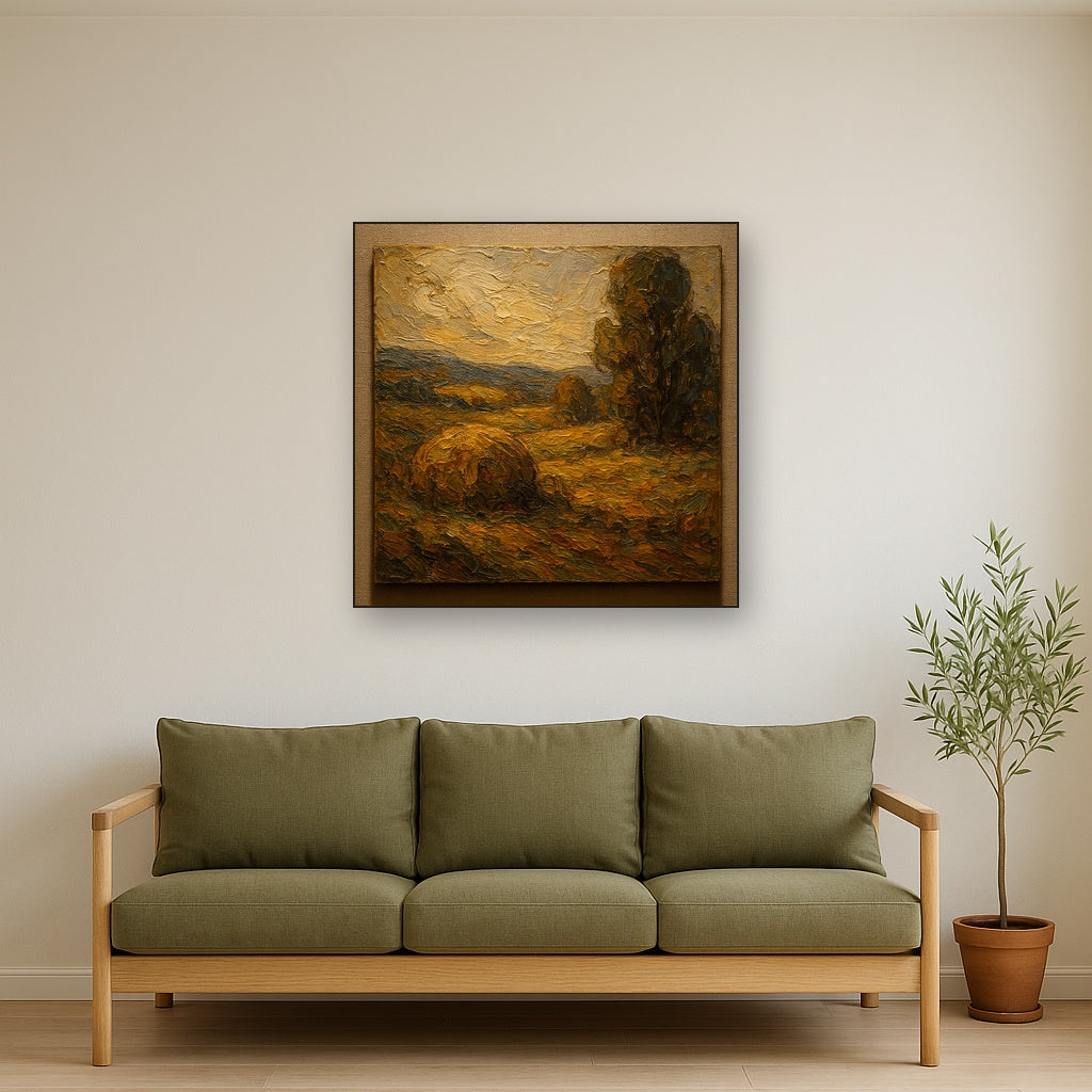 Graceful Reclining Figure Line Art Oil Painting - View 2