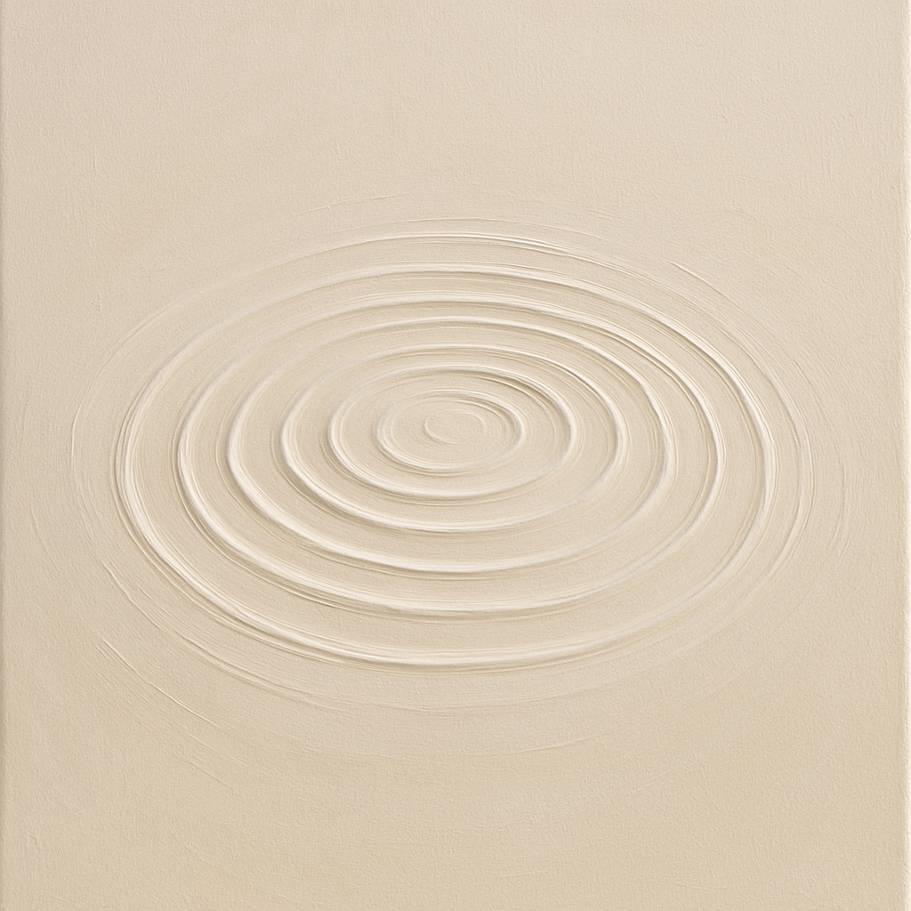Soft Ripple Surface Glaze No. 10 - Modern Fine Art Oil Painting - View 1