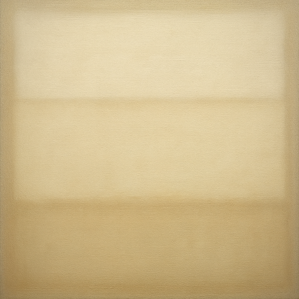Oatmeal White & Pale Alabaster Monochrome Study No. 6 Oil Painting - View 1
