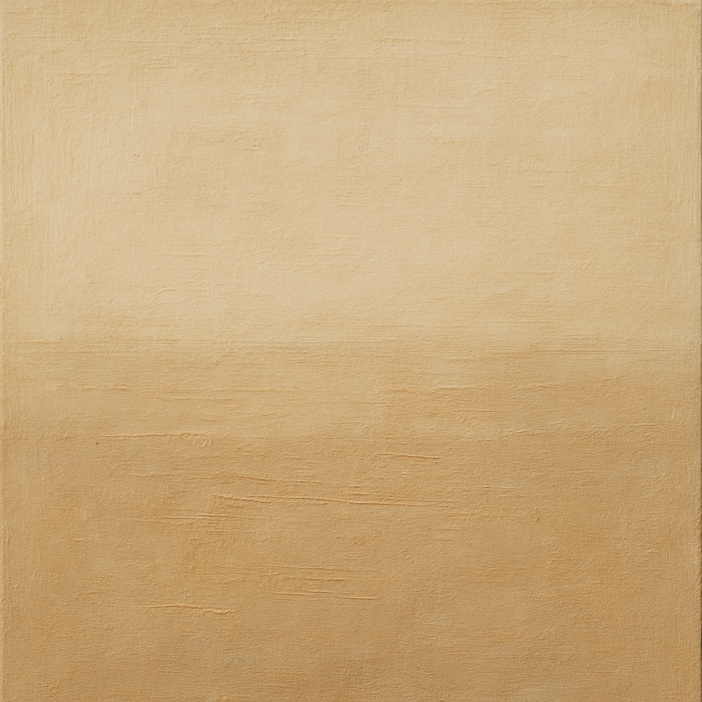 Earthy Raw Linen Texture Field No. 4 - Modern Fine Art Oil Painting - View 1
