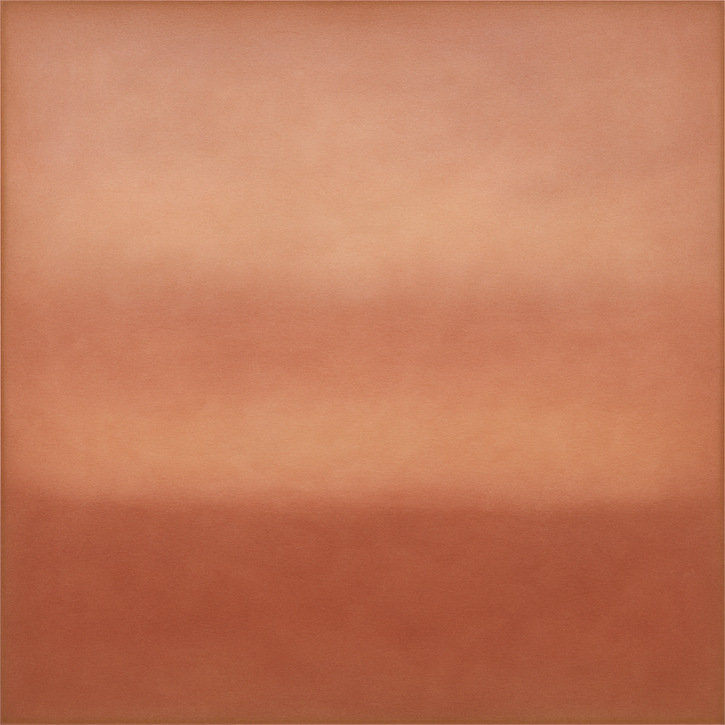 Blush Rose & Dusky Terracotta Ambient Glow Oil Painting - View 1
