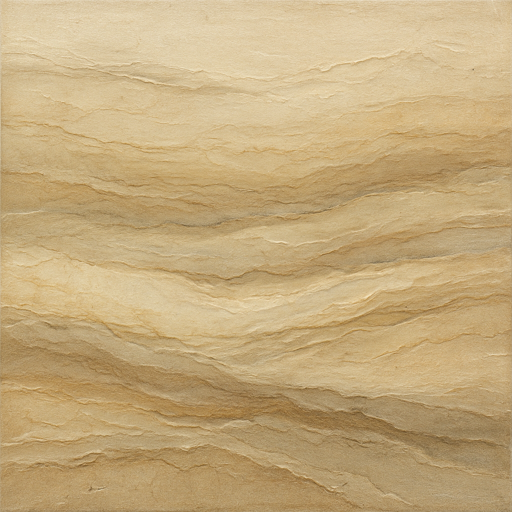 Weathered Mineral Sediments in Warm Ecru No. 4 Oil Painting 100% Hand Painted Oil on Belgian Linen Canvas, Original Fine Art Wall Decor