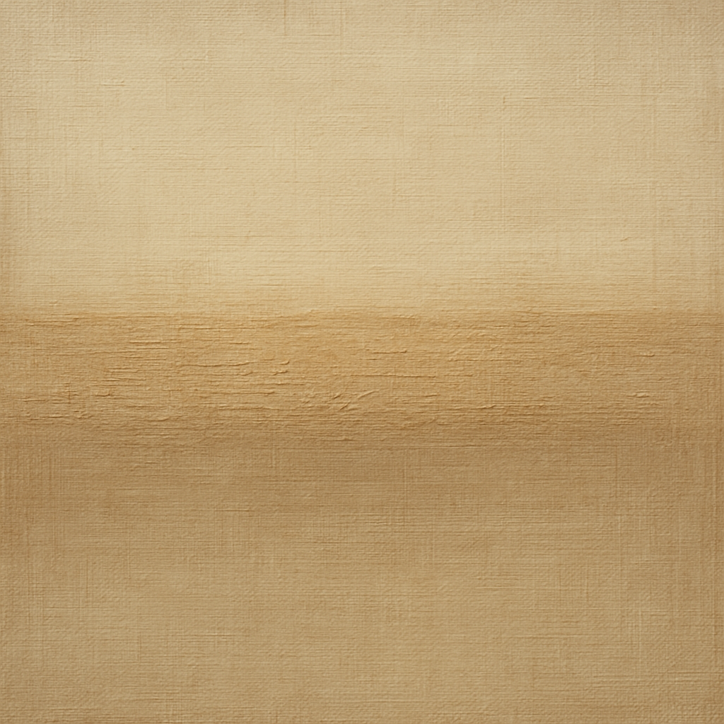 Earthy Raw Linen Texture Field No. 4 - Modern Fine Art Oil Painting - View 1