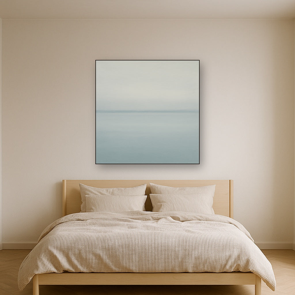 Glass Horizon over Quiet Arctic Waters No. 10 Oil Painting - View 3