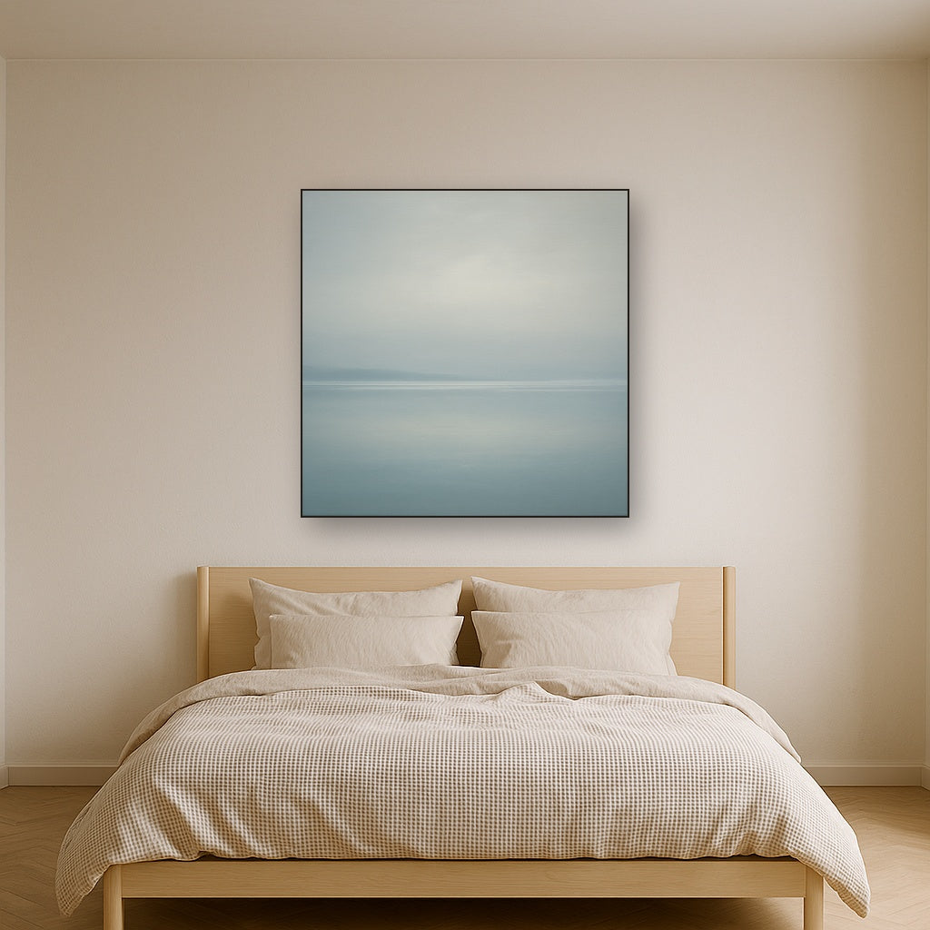 Glass Horizon over Quiet Arctic Waters No. 18 Oil Painting - View 3