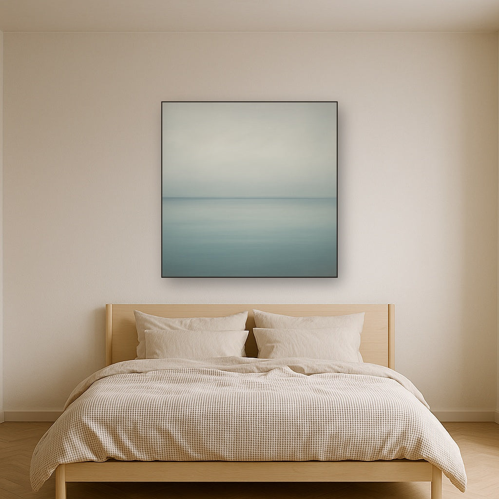 Glass Horizon over Quiet Arctic Waters No. 12 Oil Painting - View 3