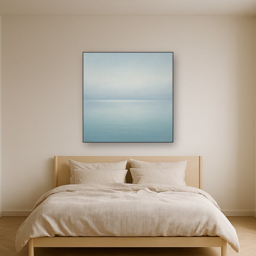 Glass Horizon over Quiet Arctic Waters No. 15 Oil Painting - View 3