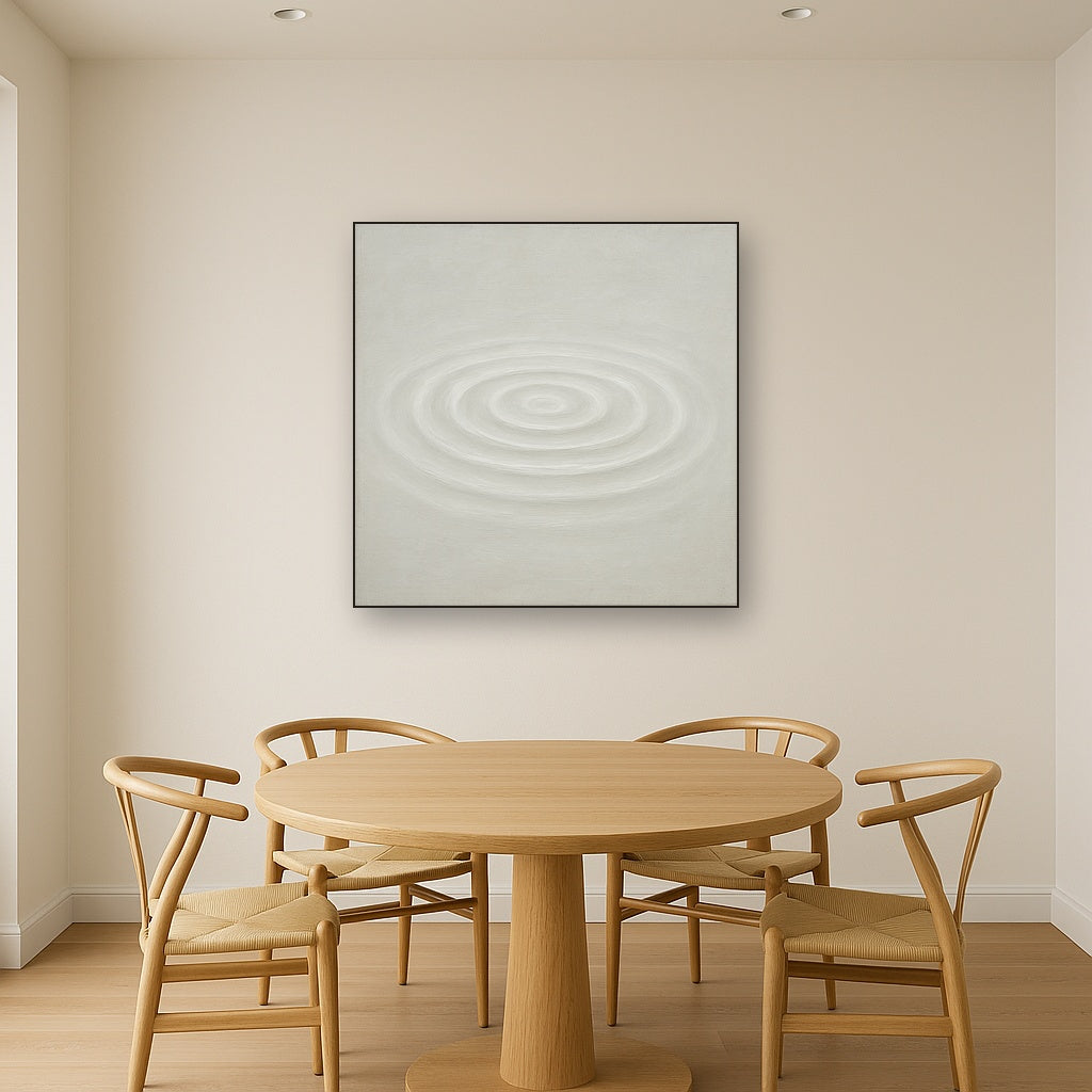 Soft Ripple Surface Glaze No. 10 - Modern Fine Art Oil Painting - View 4