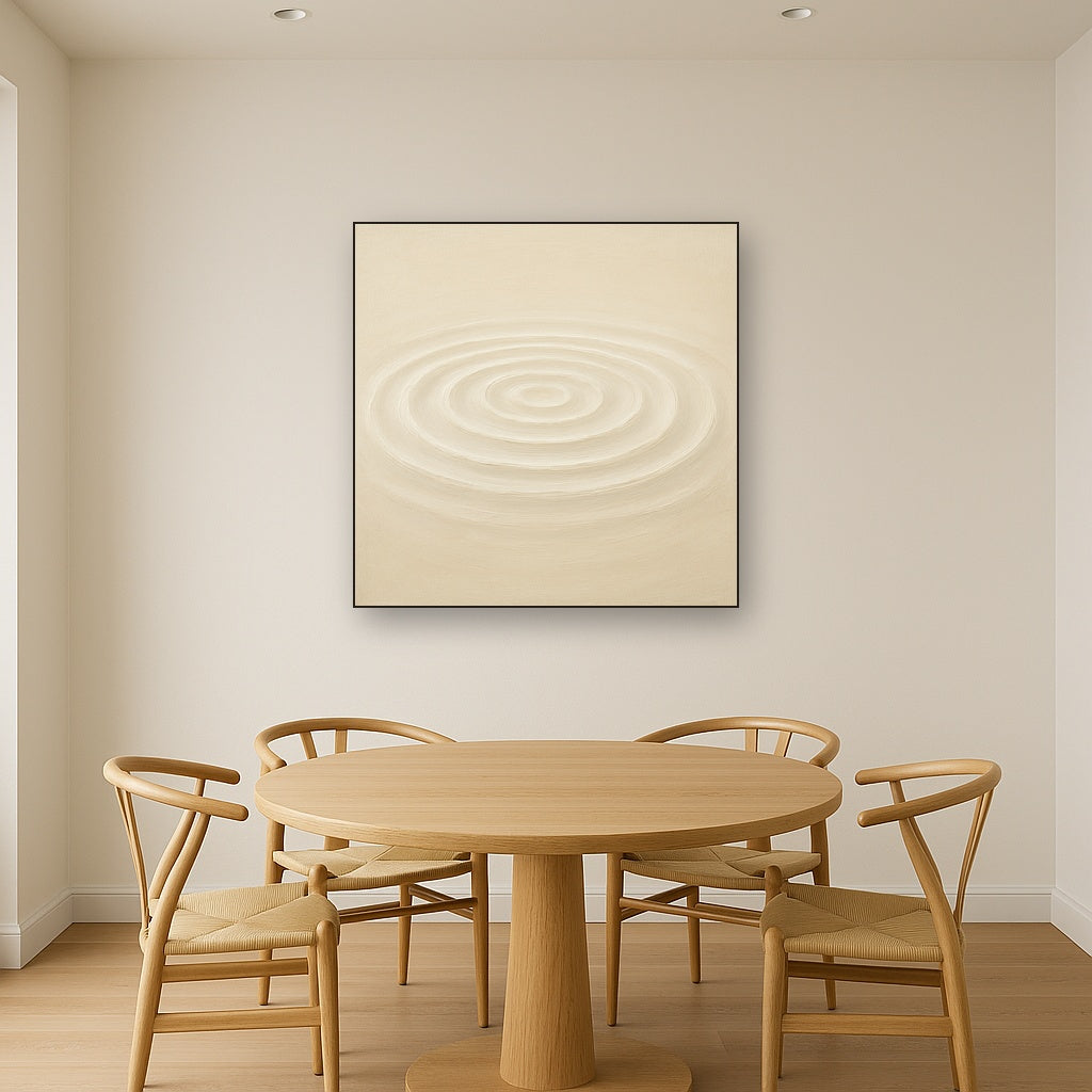 Soft Ripple Surface Glaze No. 10 - Modern Fine Art Oil Painting - View 4