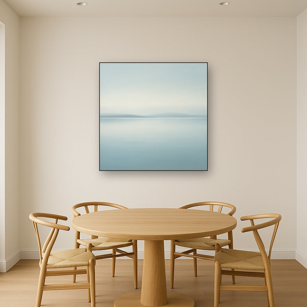 Glass Horizon over Quiet Arctic Waters No. 8 Oil Painting - View 4