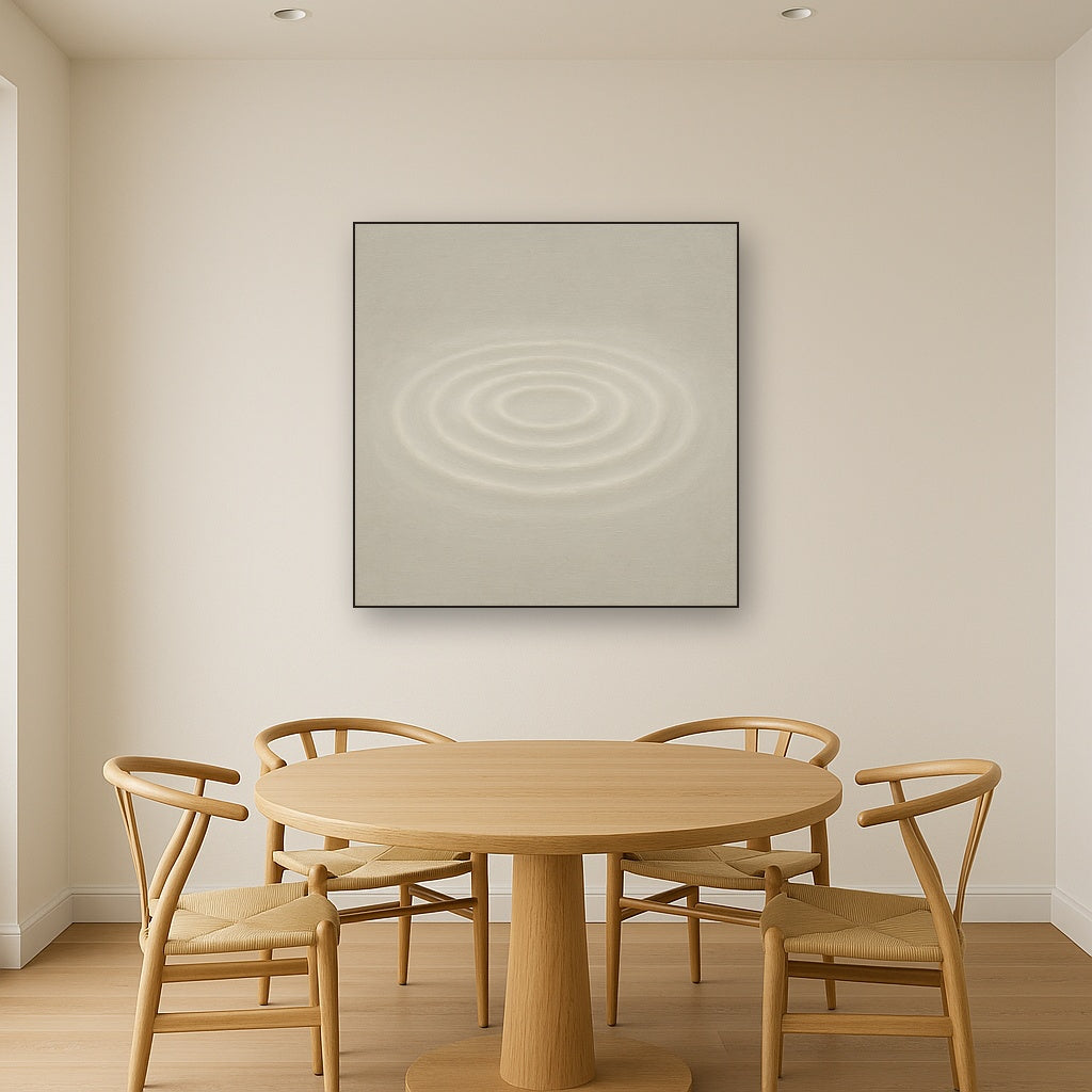 Soft Ripple Surface Glaze No. 10 - Modern Fine Art Oil Painting - View 4