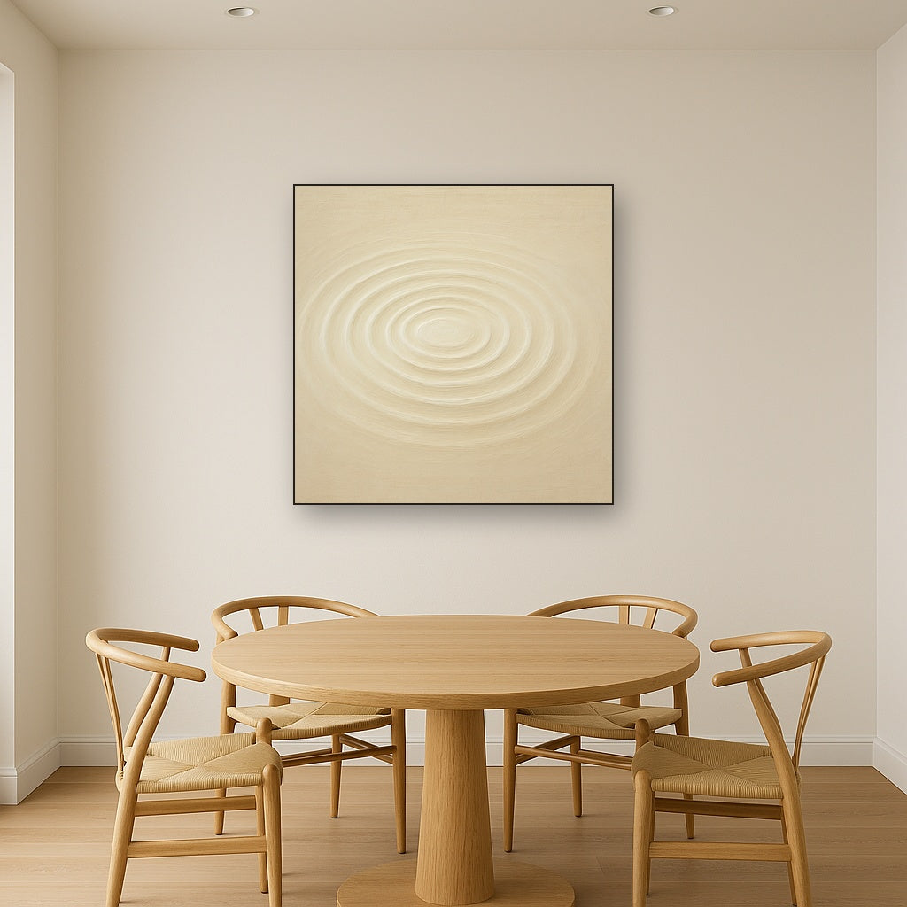 Soft Ripple Surface Glaze No. 10 - Modern Fine Art Oil Painting - View 4