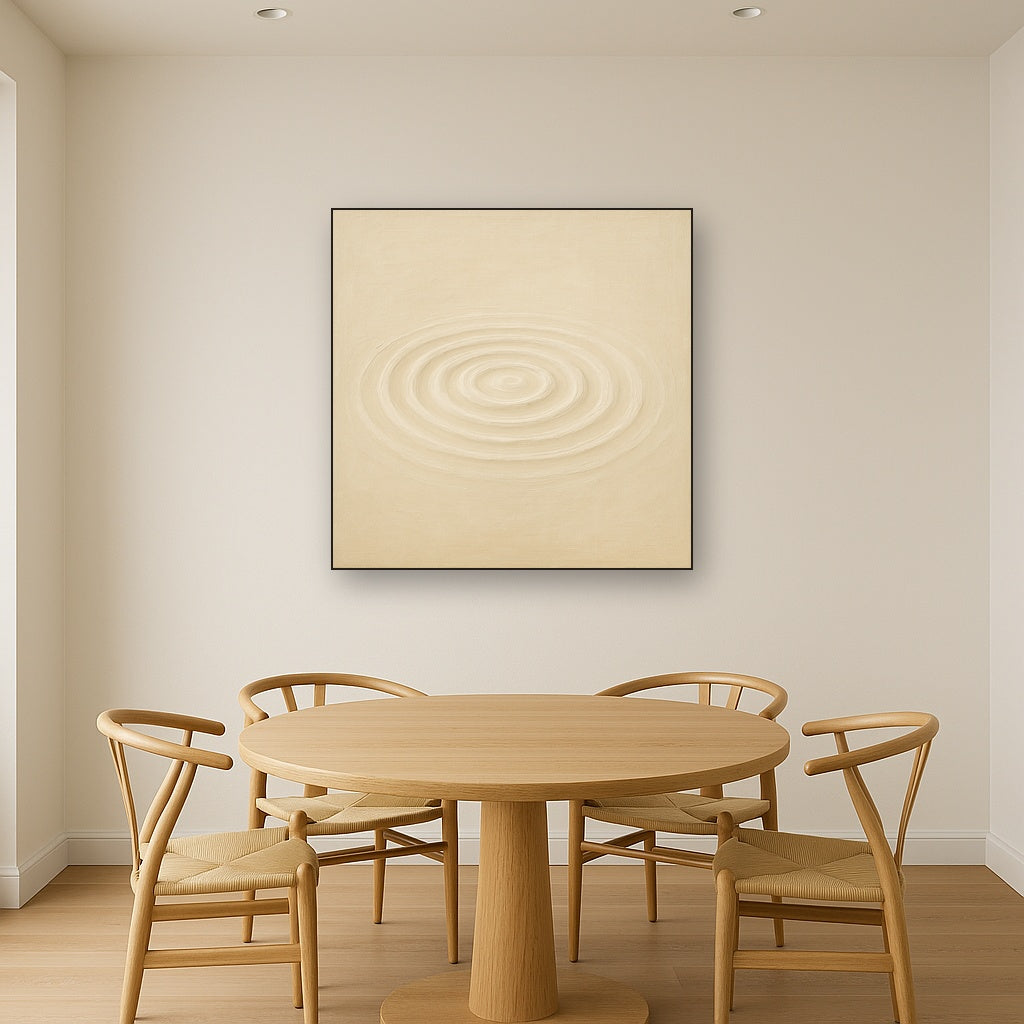 Soft Ripple Surface Glaze No. 10 - Modern Fine Art Oil Painting - View 4