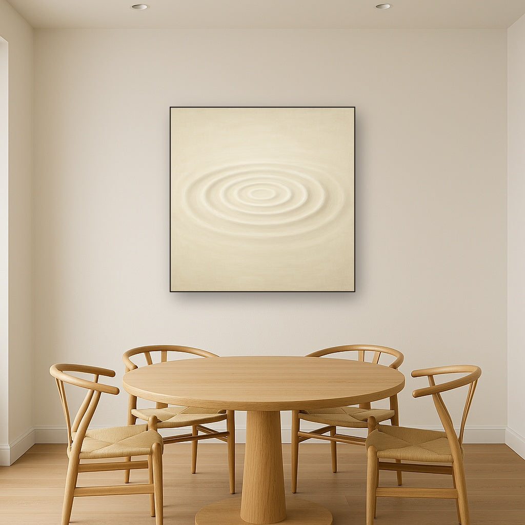Soft Ripple Surface Glaze No. 10 - Modern Fine Art Oil Painting - View 4