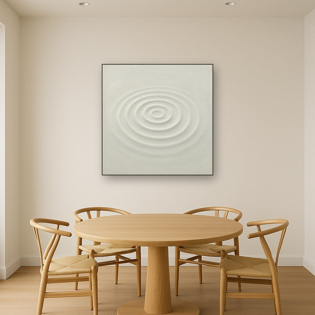 Soft Ripple Surface Glaze No. 10 - Modern Fine Art Oil Painting - View 4