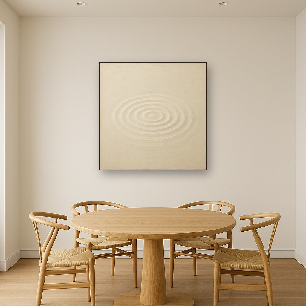 Soft Ripple Surface Glaze No. 10 - Modern Fine Art Oil Painting - View 4