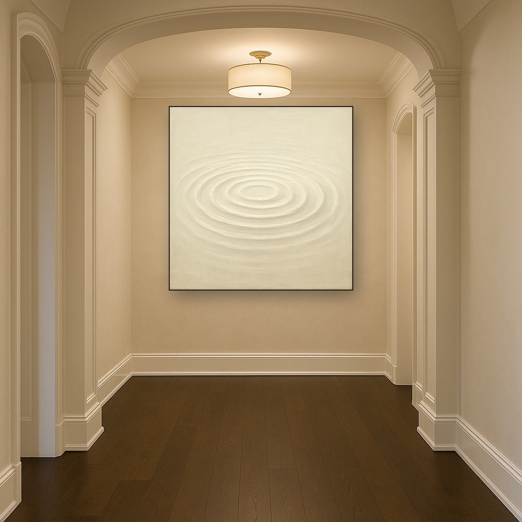 Soft Ripple Surface Glaze No. 10 - Modern Fine Art Oil Painting - View 5
