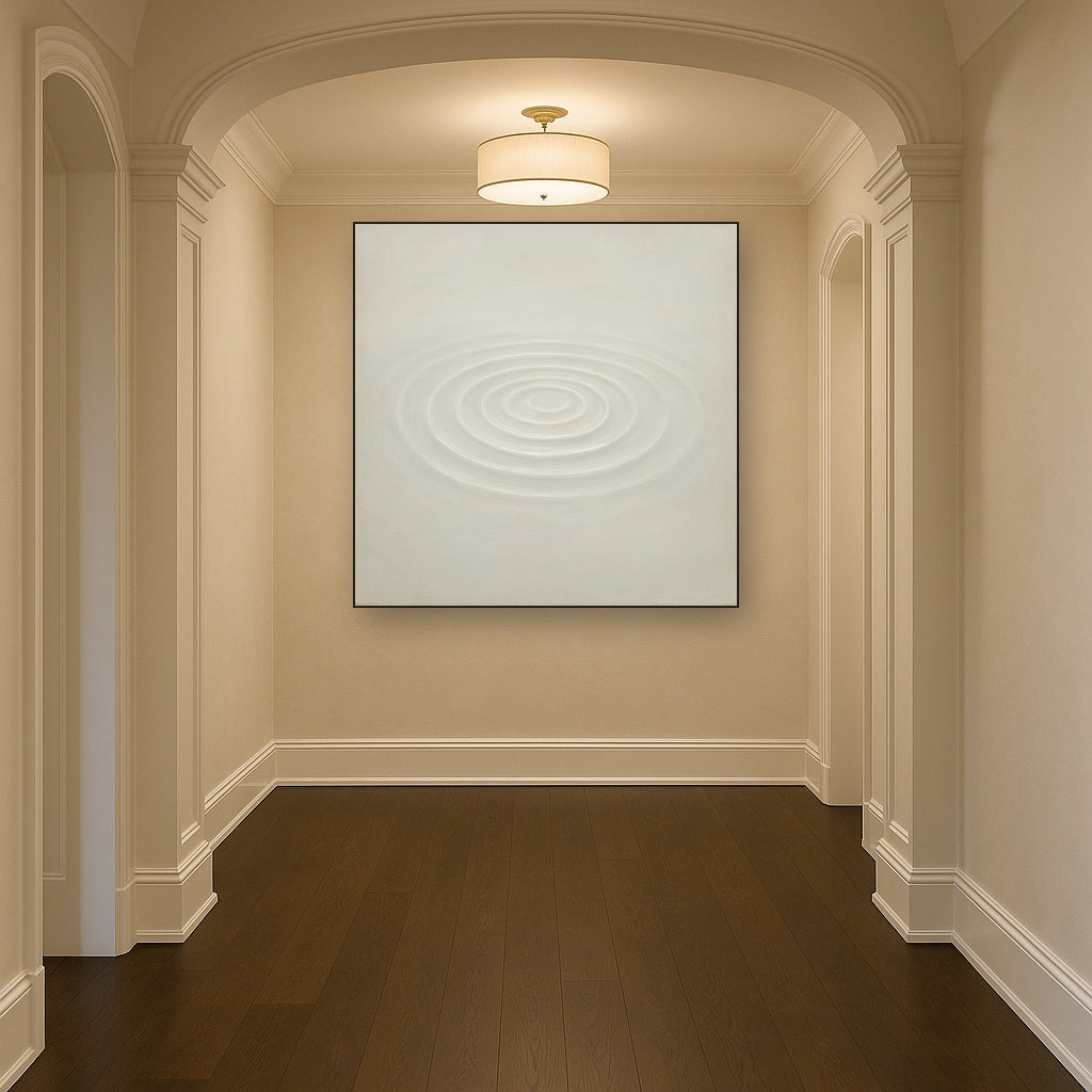 Soft Ripple Surface Glaze No. 10 - Modern Fine Art Oil Painting - View 5