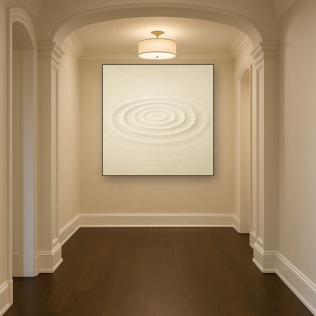 Soft Ripple Surface Glaze No. 10 - Modern Fine Art Oil Painting - View 5
