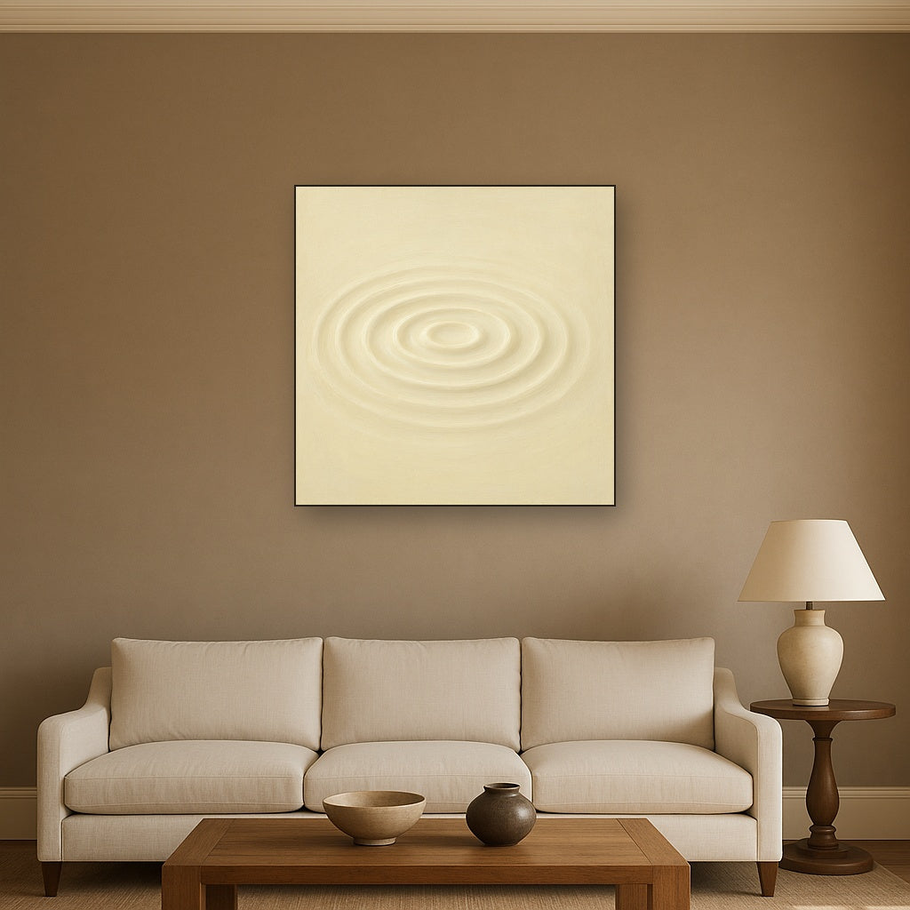Soft Ripple Surface Glaze No. 10 - Modern Fine Art Oil Painting - View 2