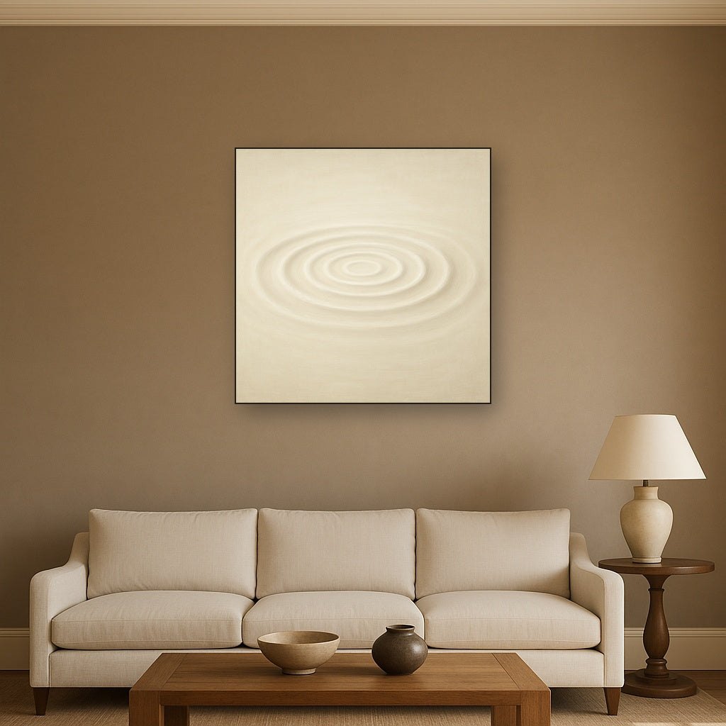 Soft Ripple Surface Glaze No. 10 - Modern Fine Art Oil Painting - View 2