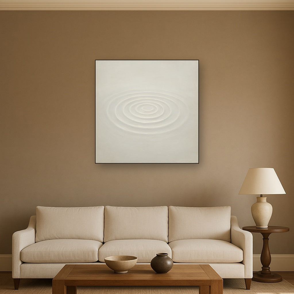 Soft Ripple Surface Glaze No. 10 - Modern Fine Art Oil Painting - View 2