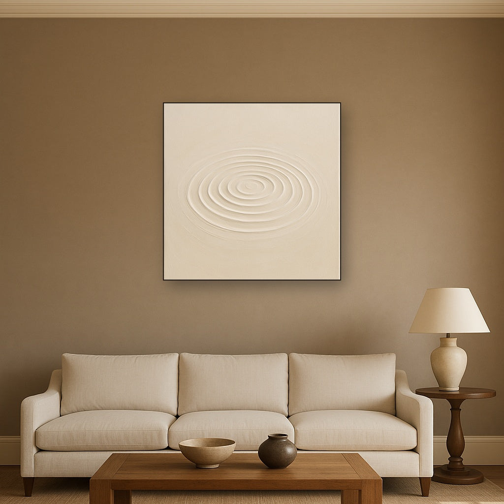 Soft Ripple Surface Glaze No. 10 - Modern Fine Art Oil Painting - View 2