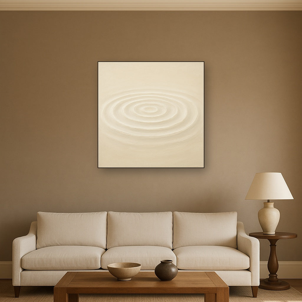 Soft Ripple Surface Glaze No. 10 - Modern Fine Art Oil Painting - View 2