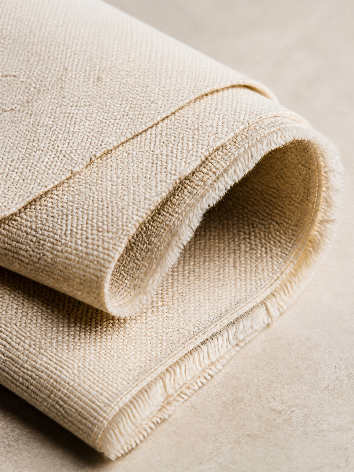 Handmade Oil Art - Heavyweight Belgian Linen Canvas Texture Detail