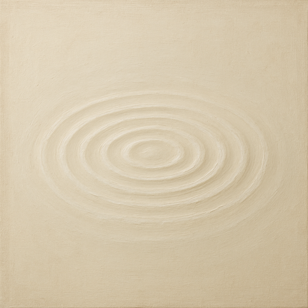 Soft Ripple Surface Glaze No. 10 - Modern Fine Art Oil Painting - View 1