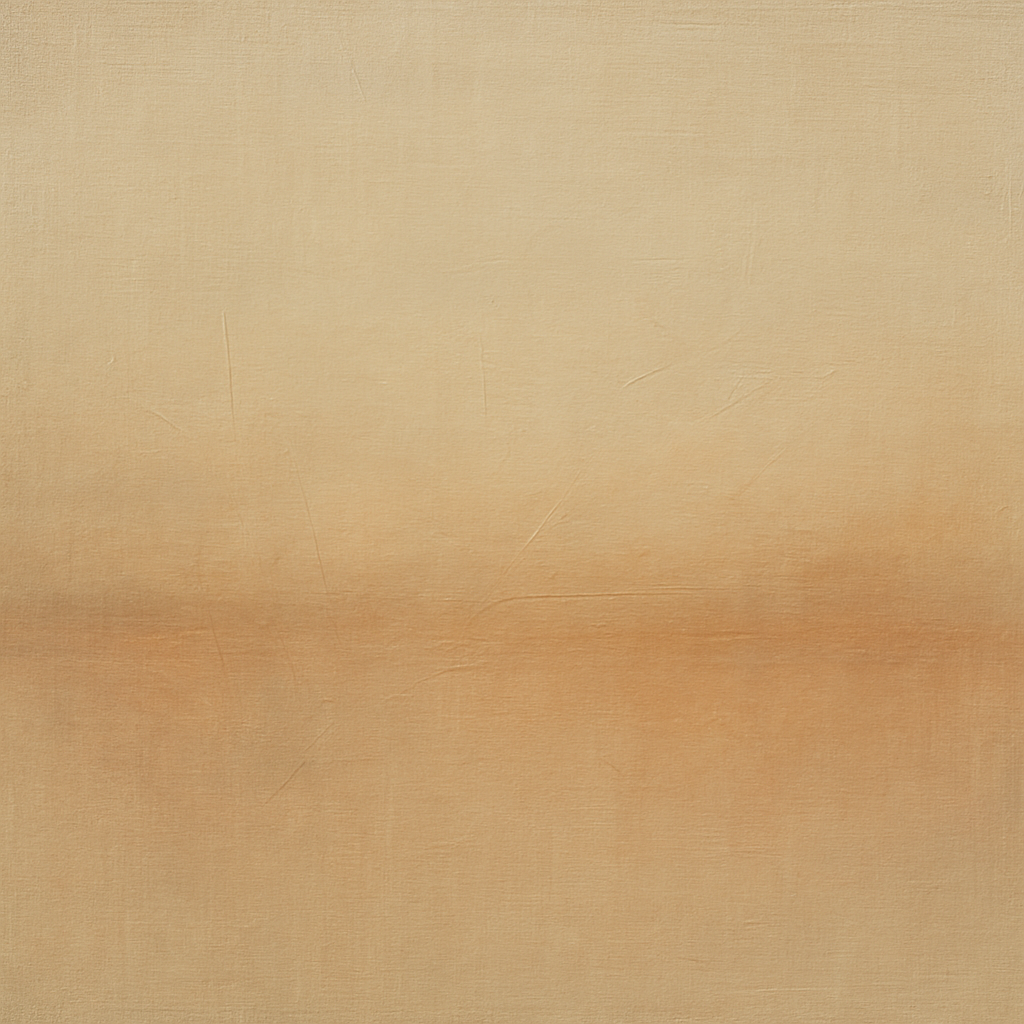 Earthy Raw Linen Texture Field No. 4 - Modern Fine Art Oil Painting - View 1