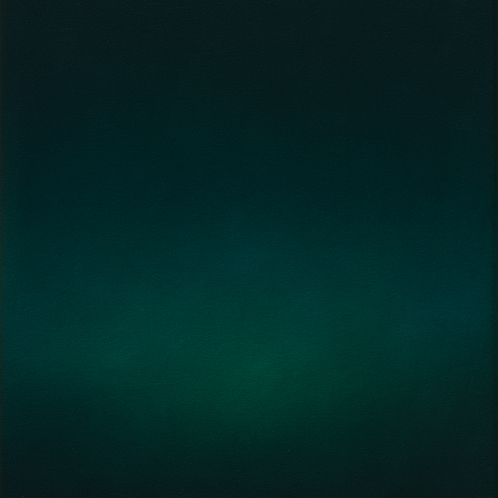 Midnight Teal & Deep Malachite Gradient No. 19 Oil Painting - View 1