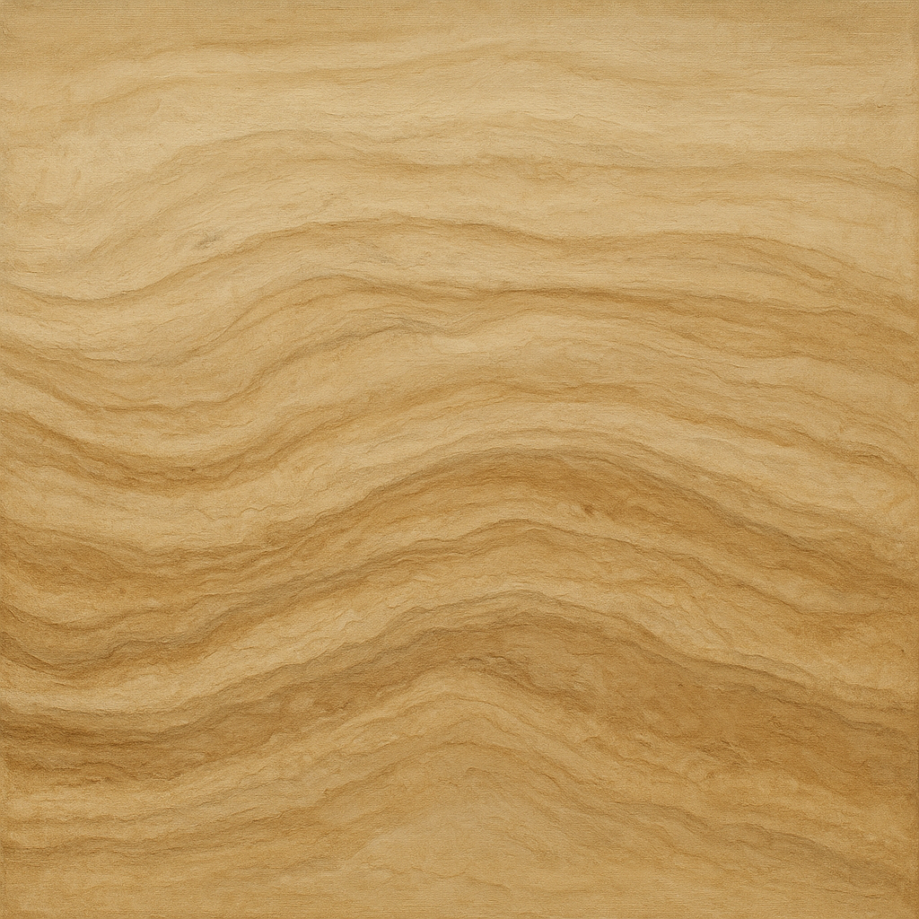 Weathered Mineral Sediments in Warm Ecru No. 16 Oil Painting - View 1