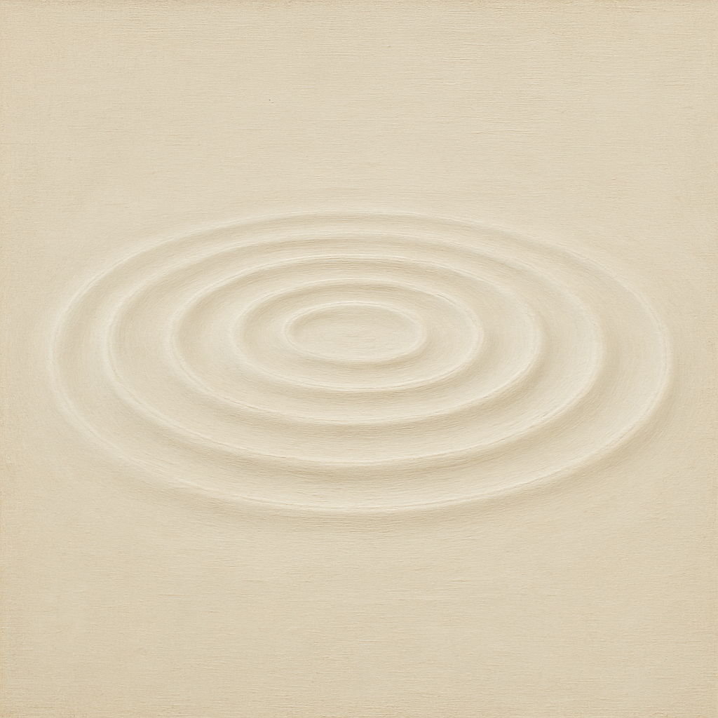 Soft Ripple Surface Glaze No. 10 - Modern Fine Art Oil Painting - View 1