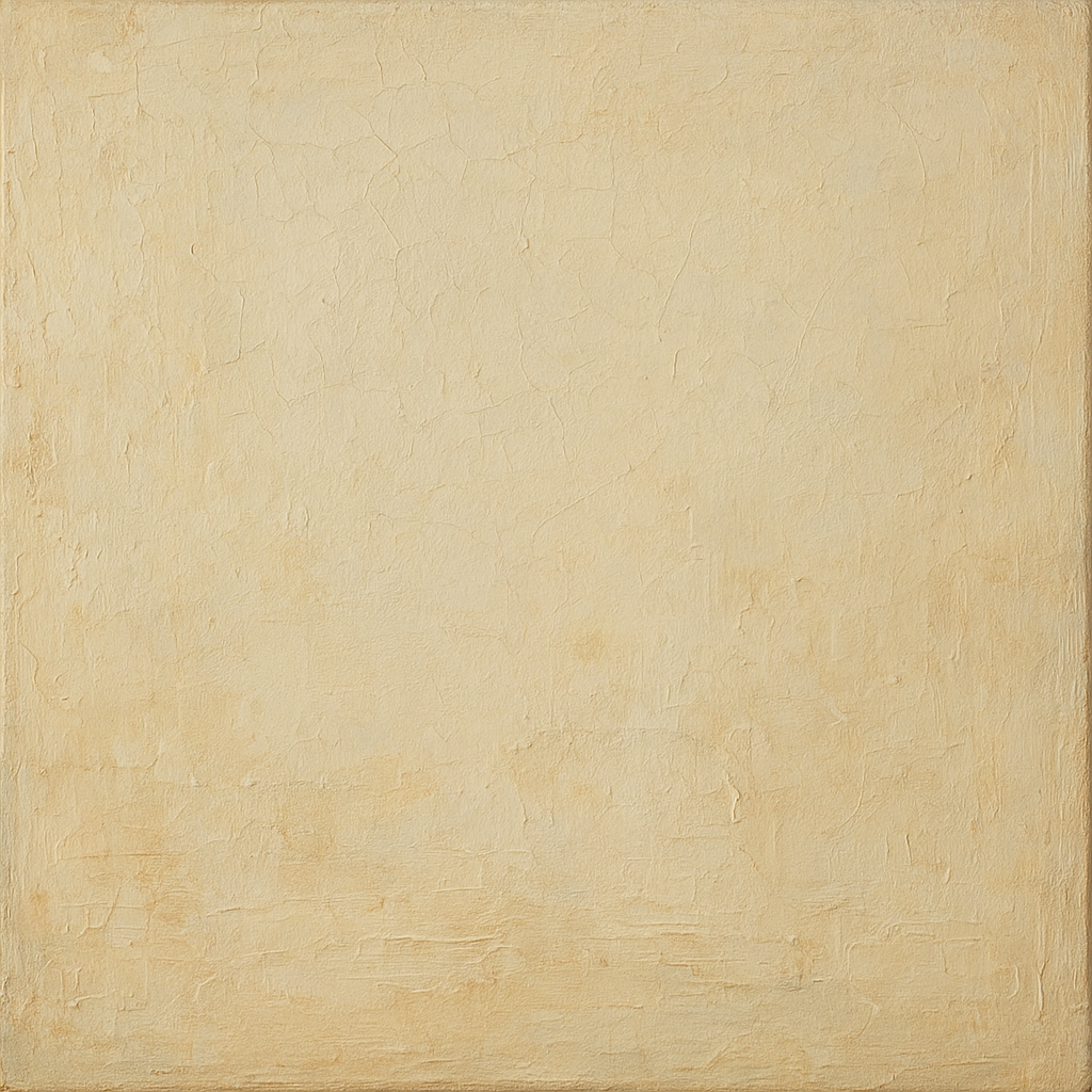 Sun-Bleached Lime Wall Earthy Oil Painting - 100% Hand-Painted Master Oil Painting