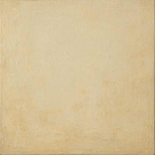 Sun-Bleached Lime Wall Earthy Oil Painting - 100% Hand-Painted Master Oil Painting